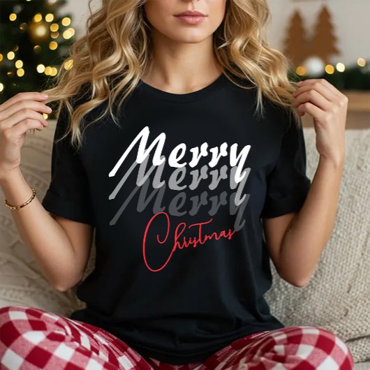 Merry Christmas tee,Cute Holiday T-shirt