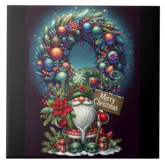 MERRY CHRISTMAS TEGELTJE (Voorkant)