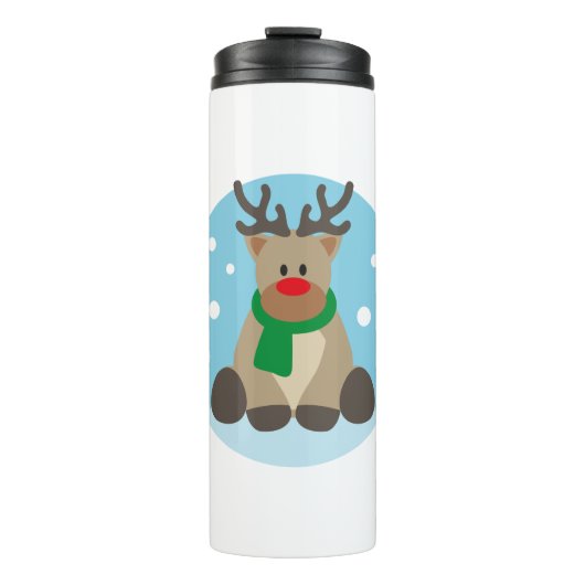 Merry Christmas Thermosbeker (Voorkant)