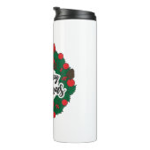 Merry christmas thermosbeker (Geroteerd rechts)