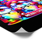 Merry Christmas Three Gnomes Xmas Family Men Women Poster (Hoek)