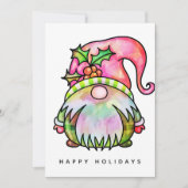 MERRY CHRISTMAS | Tie Dye Hippy Gnome (Voorkant)