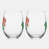 Merry Christmas 'Tis the Season to Sparkle Wijnglas Zonder Voet (Links)