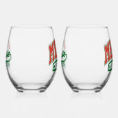 Merry Christmas 'Tis the Season to Sparkle Wijnglas Zonder Voet (Rechts)