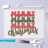 Merry Christmas Tissue Paper Tissuepapier (Craft)