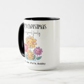 Merry Christmas to a Special Family cute Mok (Voorkant links)