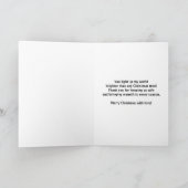 Merry Christmas to my Favorite Firefighter Kaart (Binnen)