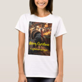 Merry Christmas to vegetarians and vegans. T-shirt (Voorkant)