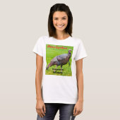 Merry Christmas to vegetarians & vegans T-shirt (Voorkant volledig)
