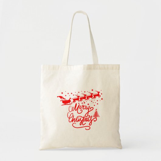 MERRY CHRISTMAS TOTE BAG (Voorkant)