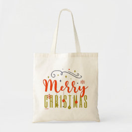 MERRY CHRISTMAS TOTE BAG