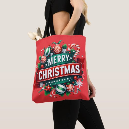 Merry Christmas Tote Bag (Dichtbij)