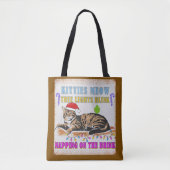Merry Christmas Tote Bag (Voorkant)