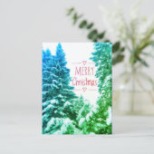 MERRY CHRISTMAS TREDE VERDE BRIEFKAART (Staand voorkant)