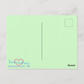 MERRY CHRISTMAS TREDE VERDE BRIEFKAART (Achterkant)