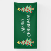 Merry Christmas Tree Banner (Verticaal)