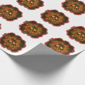 Merry Christmas Tree & Bells: een speciale dag voo Cadeaupapier (Hoek)