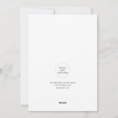 Merry Christmas Tree Corporate Kaart voor Feestdag (Achterkant)