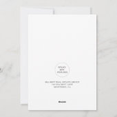 Merry Christmas Tree Corporate Kaart voor Feestdag (Achterkant)