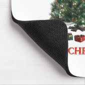 Merry Christmas. Tree (design 1) with gifts Muismat (Hoek)