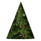 Merry Christmas Tree Feestelijke Paper Party Pet Feesthoedjes (Links)