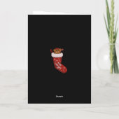 Merry Christmas Tree Kaart (Achterkant)