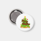 Merry Christmas Tree magneet (Voorkant / Achterkant)
