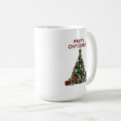 Merry Christmas Tree Mug Koffiemok (Voorkant rechts)