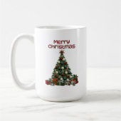 Merry Christmas Tree Mug Koffiemok (Links)