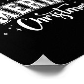 Merry Christmas Tree Santa Xmas Family Matching Pa Poster (Hoek)