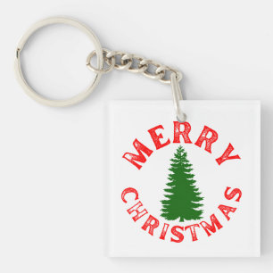 MERRY CHRISTMAS TREE SLEUTELHANGER
