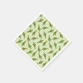 Merry Christmas Tree String of Lights Ornamenten Servet (Hoek)