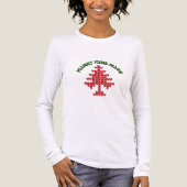 Merry christmas  Tri-Blend shirt (Voorkant volledig)