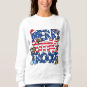 Merry Christmas Troops Sweatshirt T-shirt (Voorkant)