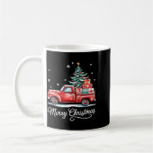 Merry Christmas Truck Funny Tree Essential Koffiemok (Links)