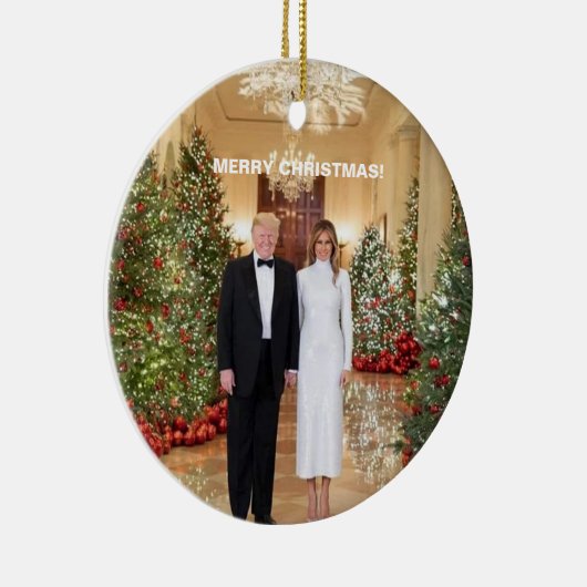 MERRY CHRISTMAS TRUMP ORNAMENT (Rechts)