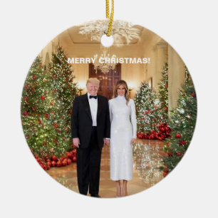 MERRY CHRISTMAS TRUMP ORNAMENT