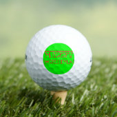 Merry Christmas Typography Design: een feestelijke Golfballen (Insitu Shirt)