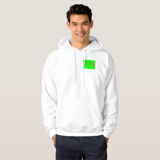 Merry Christmas Typography Design: een feestelijke Hoodie (Voorkant volledig)