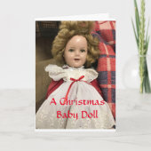 *MERRY CHRISTMAS VAN DOLL NAAR GRANDDAUGHTER* FEESTDAGEN KAART (Voorkant)