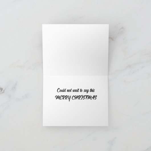 MERRY CHRISTMAS VAN HET BEHANDELEN VAN KAT KAART (Binnen)