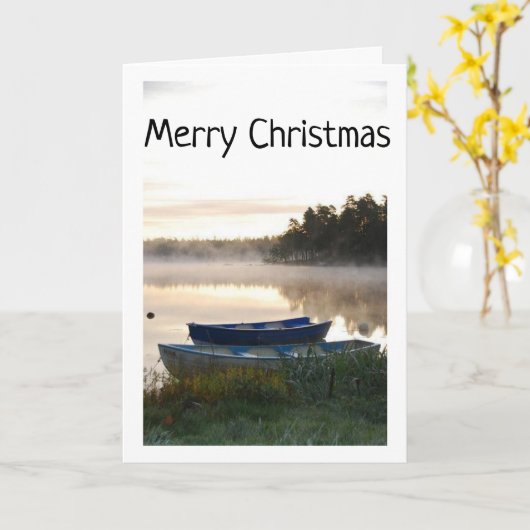 **** MERRY CHRISTMAS VAN HET MERK*** KAART (Gele Bloem)