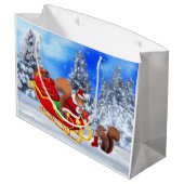 MERRY CHRISTMAS VAN ONS! GROOT CADEAUZAKJE (Achterkant Gekanteld)