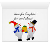 MERRY CHRISTMAS VERSPREID DE NIEUWS-kaart (Binenzijde Horizontaal (Onderkant))