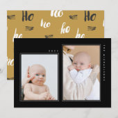 MERRY CHRISTMAS Voeg je familiefoto toe (Voorkant / Achterkant)