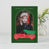 MERRY CHRISTMAS Voeg je foto toe (Staand voorkant)
