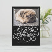 MERRY CHRISTMAS Voeg je foto toe (Staand voorkant)