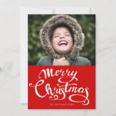 MERRY CHRISTMAS Voeg je foto toe (Voorkant)