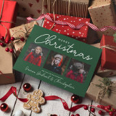 MERRY CHRISTMAS | Voeg je foto's toe Kaart