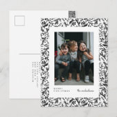 MERRY CHRISTMAS | Voeg uw foto-Briefkaart toe Briefkaart (Voorkant / Achterkant)